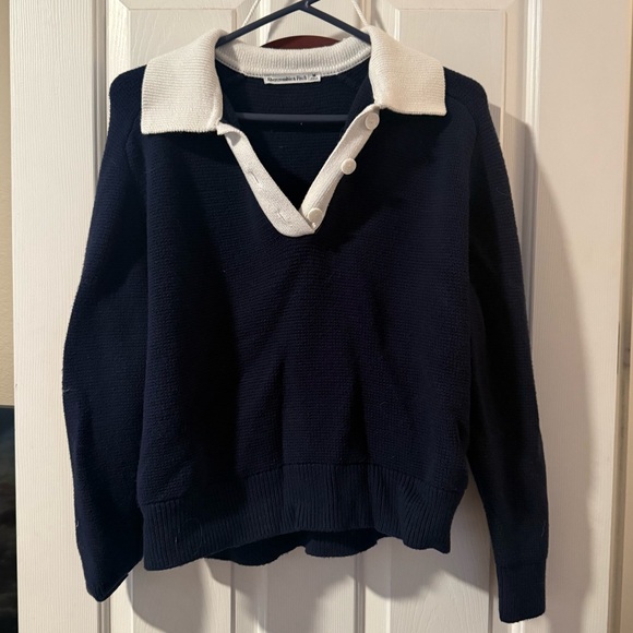 Abercrombie & Fitch Sweaters - Abercrombie Collared Polo Sweater